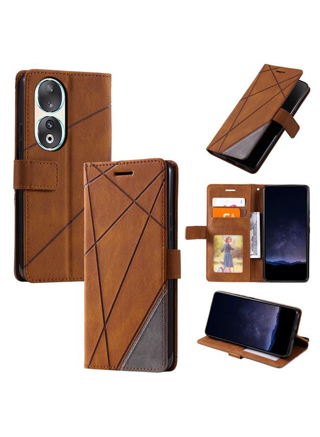 اس-توب جراب هاتف Honor 90 مصنوع من الجلد المرن - Image 1