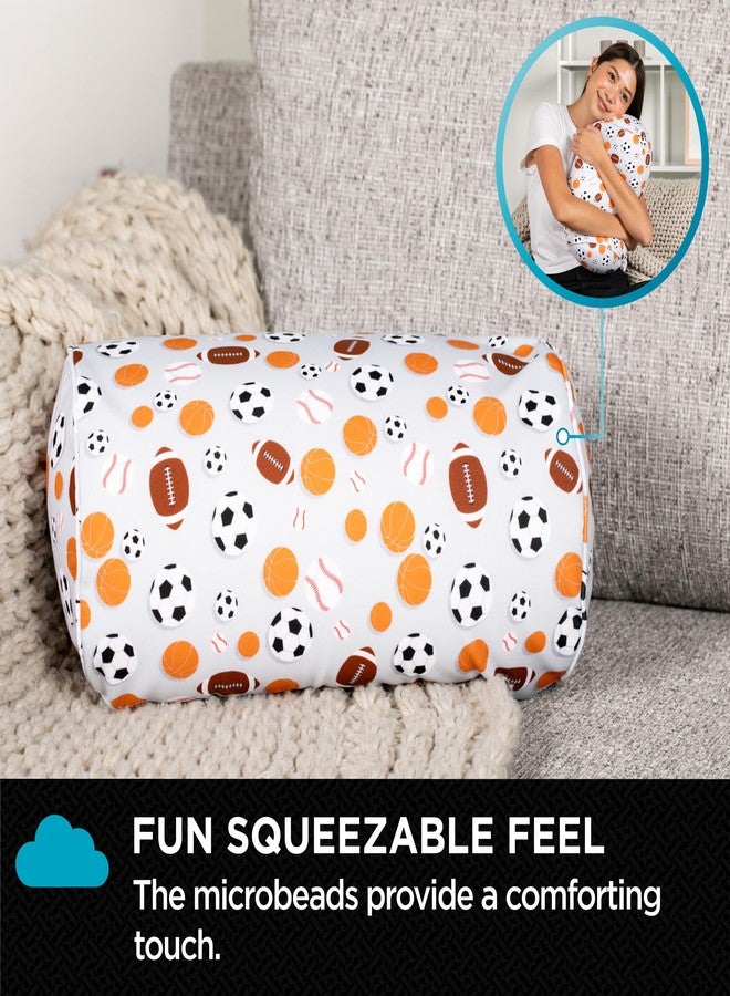 Brookstone Squishy FOM Cushion Pillow - The Original Stretchy, Comfy, Colorful Pillow for Neck, Lumbar Support, and Bed - for Sleeping, Car, Travel - Small Pillow, Sports, 12 x 7 Inches - Image 4