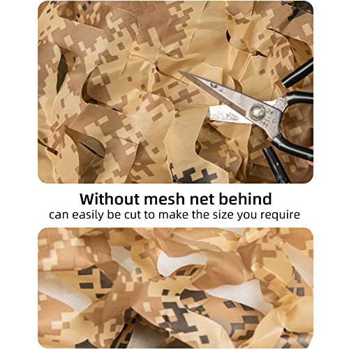 LOOGU Camo Netting, Camouflage Net Blinds Great for Sunshade Camping Shooting Hunting - Image 3