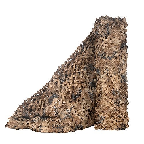 LOOGU Camo Netting, Camouflage Net Blinds Great for Sunshade Camping Shooting Hunting - Image 1