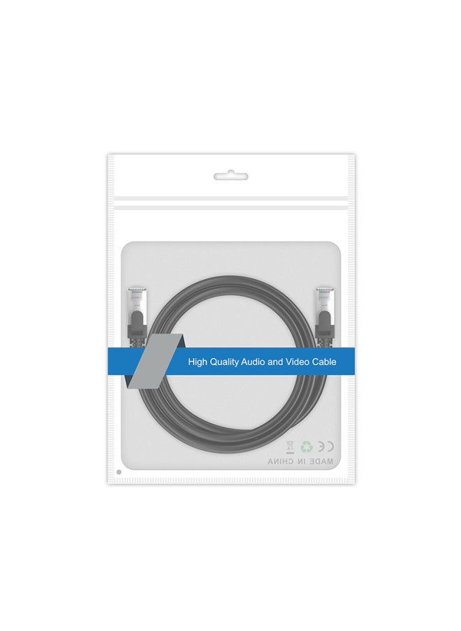Generic Six Gigabit Network Cable Cat6 Computer Router Finished Network Cable Pure Copper Double Shielded Network Jumper-Color:Category 6 Double Shielded Pure Copper Over-measured Network Cable-Line Length:20M  - Image 5