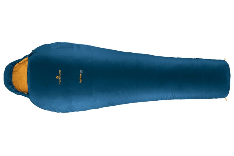 FERRINO فيرينو للجنسين - حقيبة نوم لايتك شينجل للبالغين، زرقاء، 215 × 80 سم - Image 2