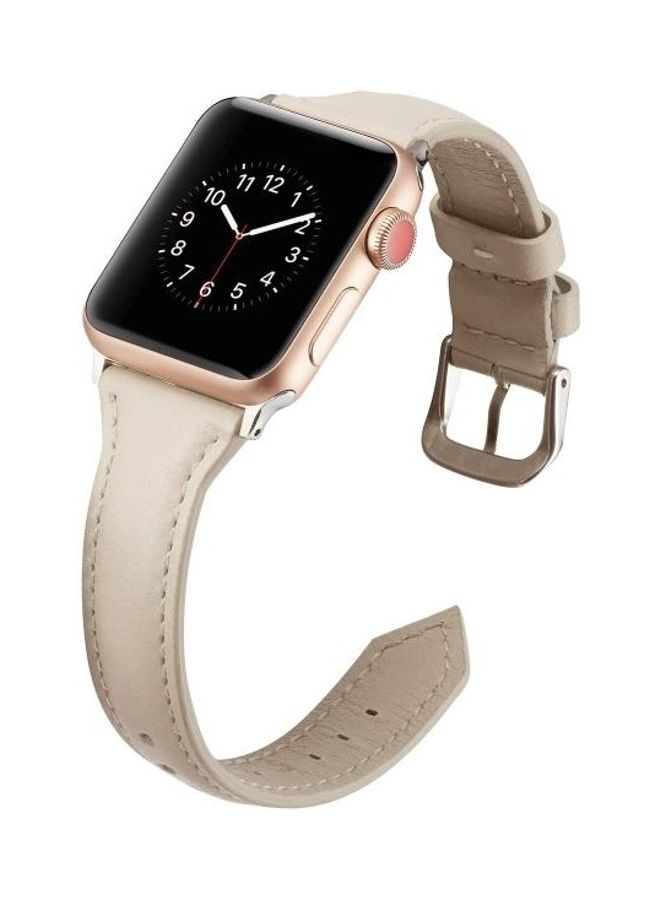 HuHa Replacement Watchband For Apple Watch Creamy White - Image 4