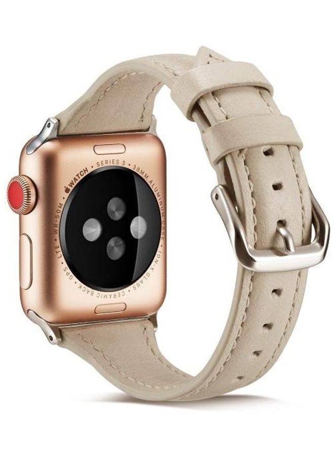 HuHa Replacement Watchband For Apple Watch Creamy White - Image 3