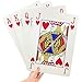 gagift world Jumbo Playing Cards 8 x 11 Inches Giant Playing Cards for Family Game Night Extra Large Casino Party Decoration for Adults - Image 4