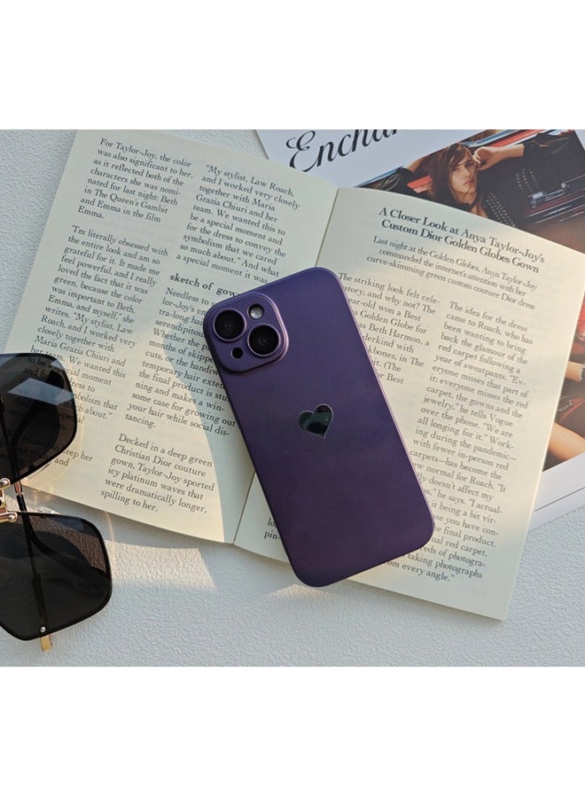 شيبشيب غطاء آيفون 15، جراب هاتف جذاب بتصميم الحب مع حامي لعدسة الكاميرا - Image 3