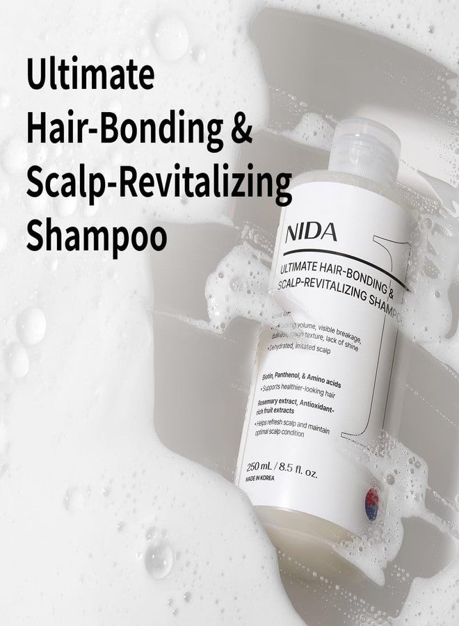 NIDA Ultimate Hair-Bonding & Scalp-Revitalizing Shampoo | Leaves Hair Feeling Soft, Strengthens & Nourishes All Hair Types | 8.5 fl. oz., 250ml - Image 2