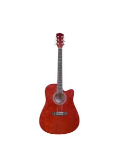 Megarya 41 Inch Wine Red Color Acoustic Guitar for Beginner Adult, 41 Inch Kids Students Cutaway Acustica Guitarra with Gig Bag   Show drafts  - Image 5