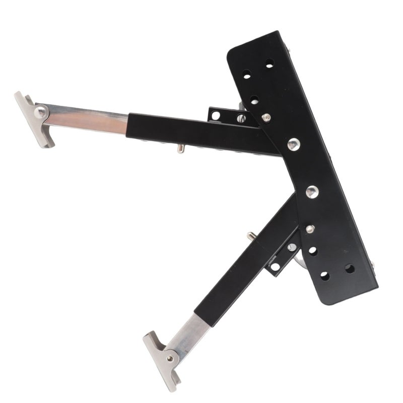RV Step Stabilizer Stainless Steel Adjustable Folding Support Legs - Rustproof Non-Slip Base for 5th Wheel Travel Trailer RV - Image 5