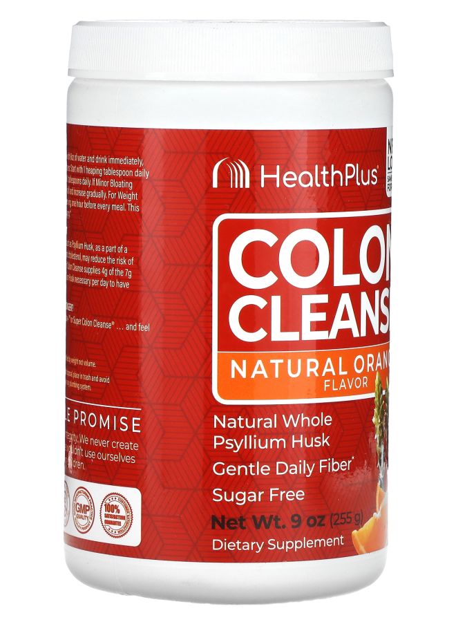 Health Plus تنظيف القولون الطبيعي بالبرتقال 9 أونصة (255 جرام) - Image 2