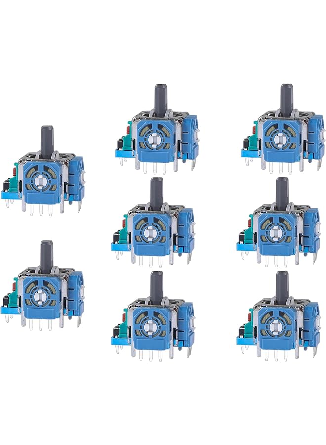 8Pcs Joysticks Replacement For Dualsense Ps5 Controller 3D Analog Sensor Wheel Thumb Sticks Joystick Rocker Module Replacement For Playstation 5 Controller - Image 1