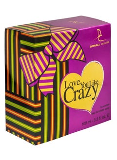DORALL COLLECTION Dorall Collection Love You Like Crazy Eau de Toilette for Women, Spicy & Musk Long Lasting Feminine Fragrance| Body Perfume for Women - 100ml  - Image 2