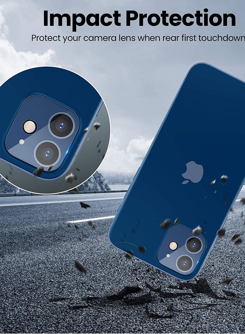 Phone Planet Camera Screen Protector Compatible with iPhone 12 6.1 inch, Tempered Glass Camera Lens Protector, HD Clear, Full Edge to Edge Cover, Case Friendly - Image 2