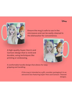 Disney Stor Micro Mug 390 ml Frozen Ice Magic  - Image 4
