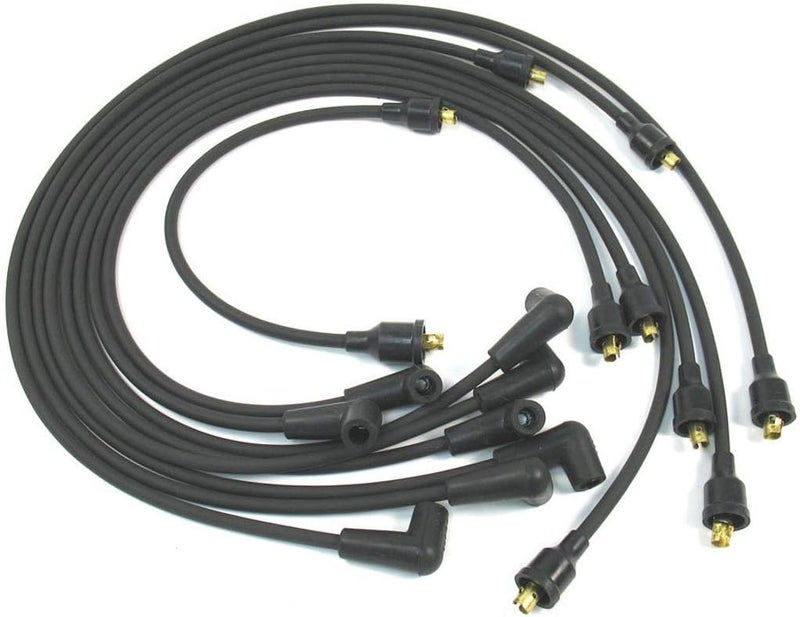 708103 Flame-Thrower Black Custom Fit Spark Plug Wire for 8 Cylinder GM