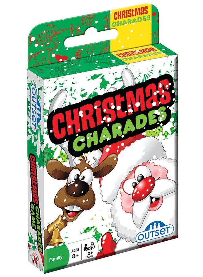 Outset Media - Christmas Charades Card Game - Contains 210 Charades 4 or More Players for Ages 8 and up - Image 1