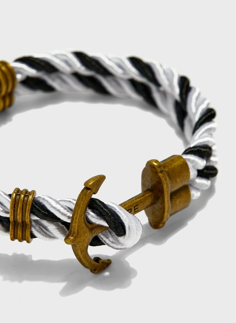 Seventy Five Anchor Rope Bracelet