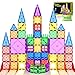 Soyee 102PCS Magnetic Tiles Building Blocks Stem Toys for 3 Year Old Boys Girls Montessori Toys Toddler Kids Gifts Parents Approved Sensory Toys - Image 4