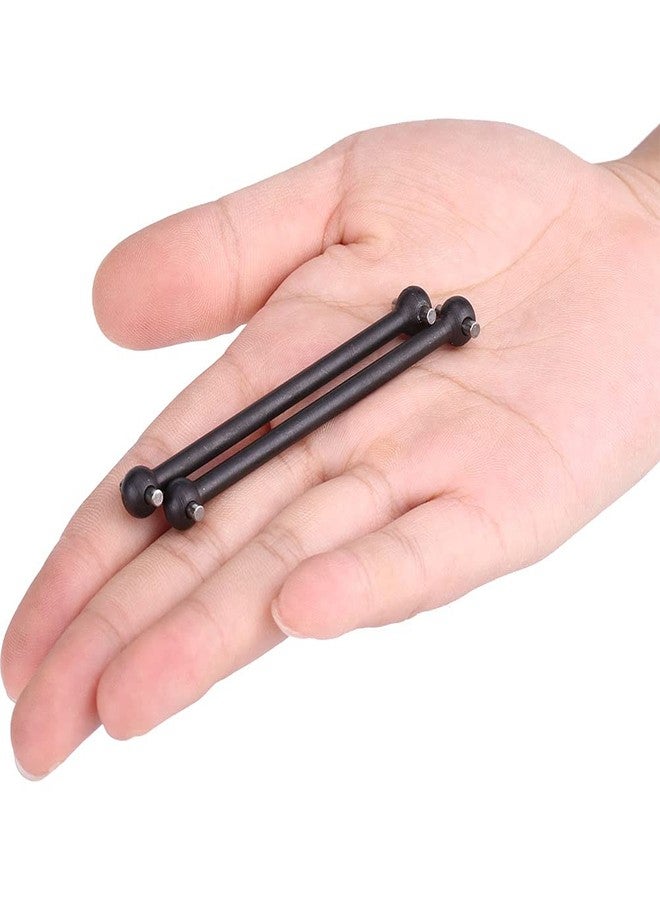 Shanrya Drive Shaft, Dog Bone Transmission Shaft, RC Accessory Rc Metal Dog Bone Drive Shaft for Toy Car Rc Toy(31206BL Black) - Image 5