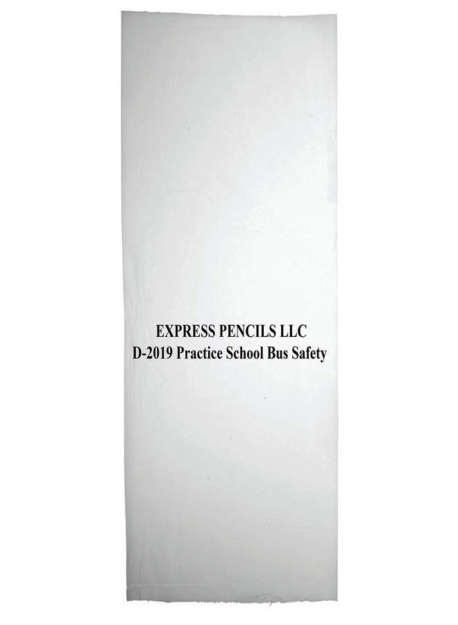 Express Pencils D2019 Practice School Bus Safety - 36 Qty Package - School Safety Pencils - Image 3