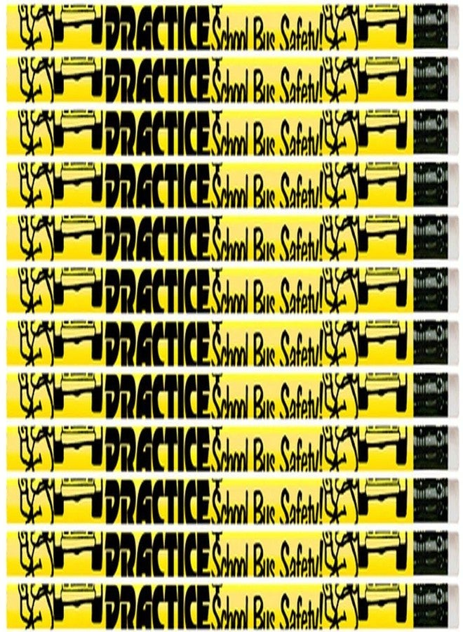 Express Pencils D2019 Practice School Bus Safety - 36 Qty Package - School Safety Pencils - Image 1
