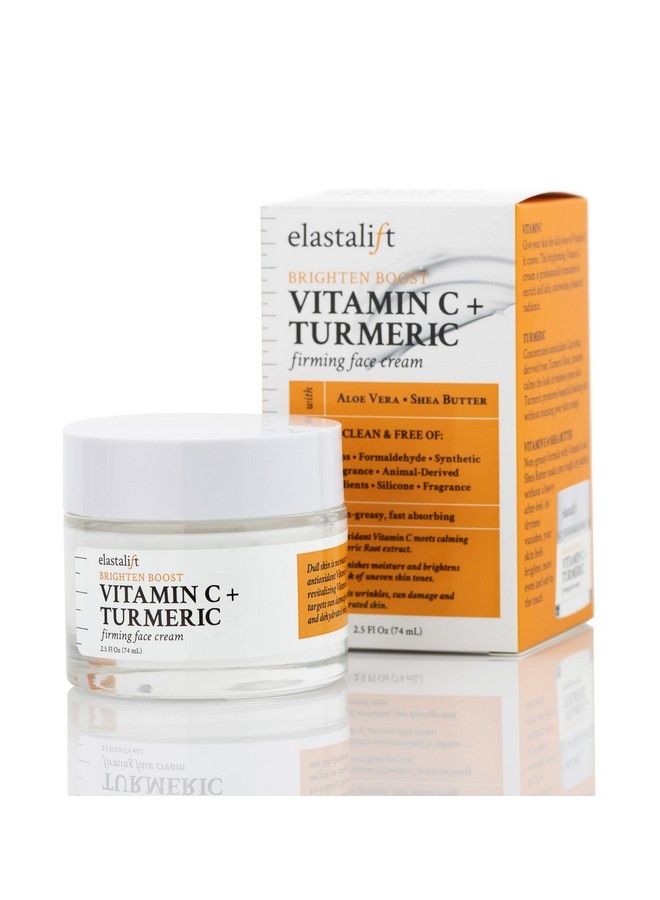 elastalift Vitamin C Firming Face Cream Moisturizer Skin Care Facial Lotion Potent Vitamin C Gel Cream For Face Targets Dry Skin Age Spots Wrinkles Hyperpigmentation & Sun Damaged Skin 2.5 Fl Oz - Image 2