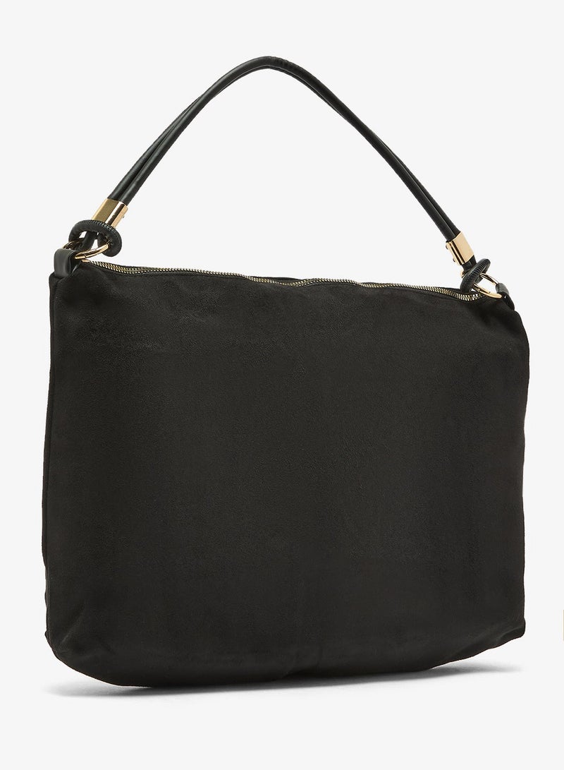 ELLA Classic Suede Slouch Tote Bag - Image 2