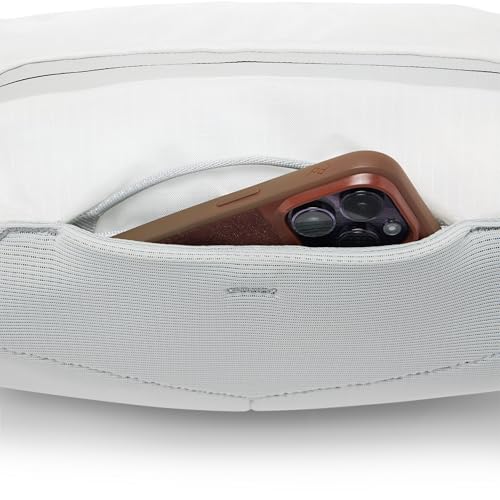 Peak Design Outdoor Sling 7L, Cloud, Padded Adjustable Shoulder Strap for Crossbody or Waist Carry, 10 Pockets, Ideal for Carrying Cameras and Essentials, Versatile Sling Bag for Men and Women - Image 3