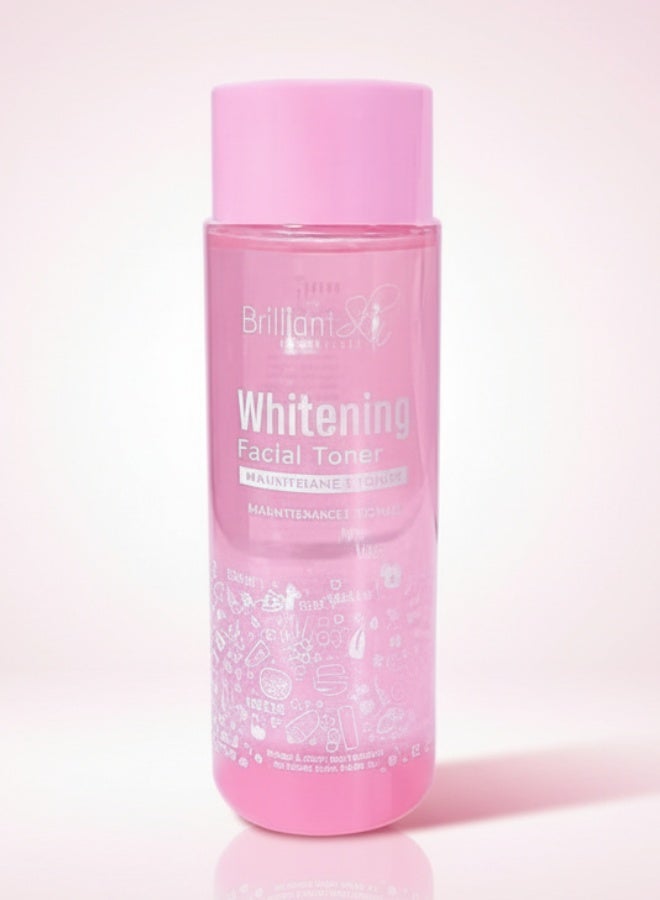 Brilliant Skin Whitening Facial Toner 120ml Brightening Moisturizing Skin Care for Clear Smooth Glowing Face