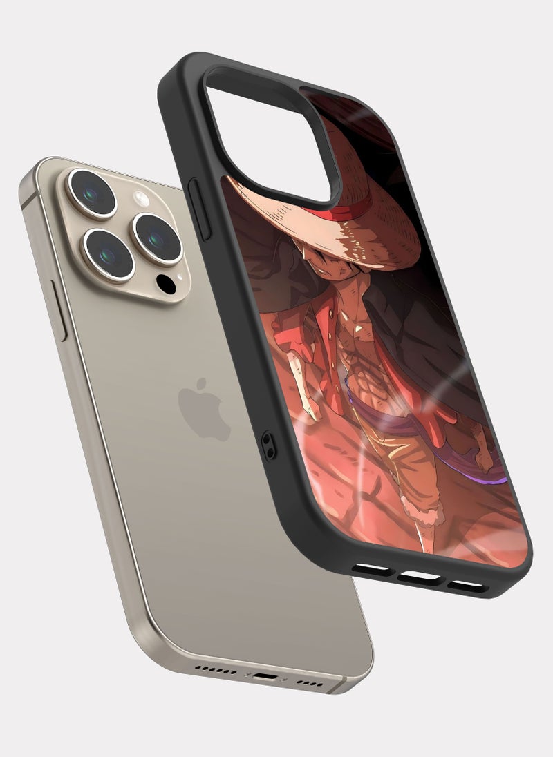 PXLAAT iPhone 15 Pro case cover One Piece Luffy - Image 2