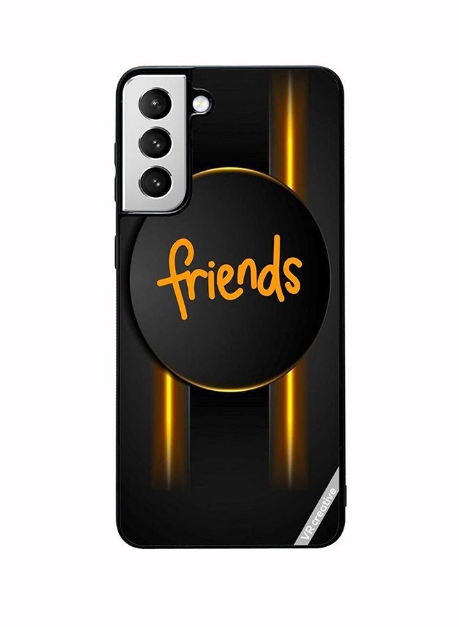VR CREATIVE Protective Case Cover For Samsung Galaxy S22 5G Friends Design Multicolour - Image 1