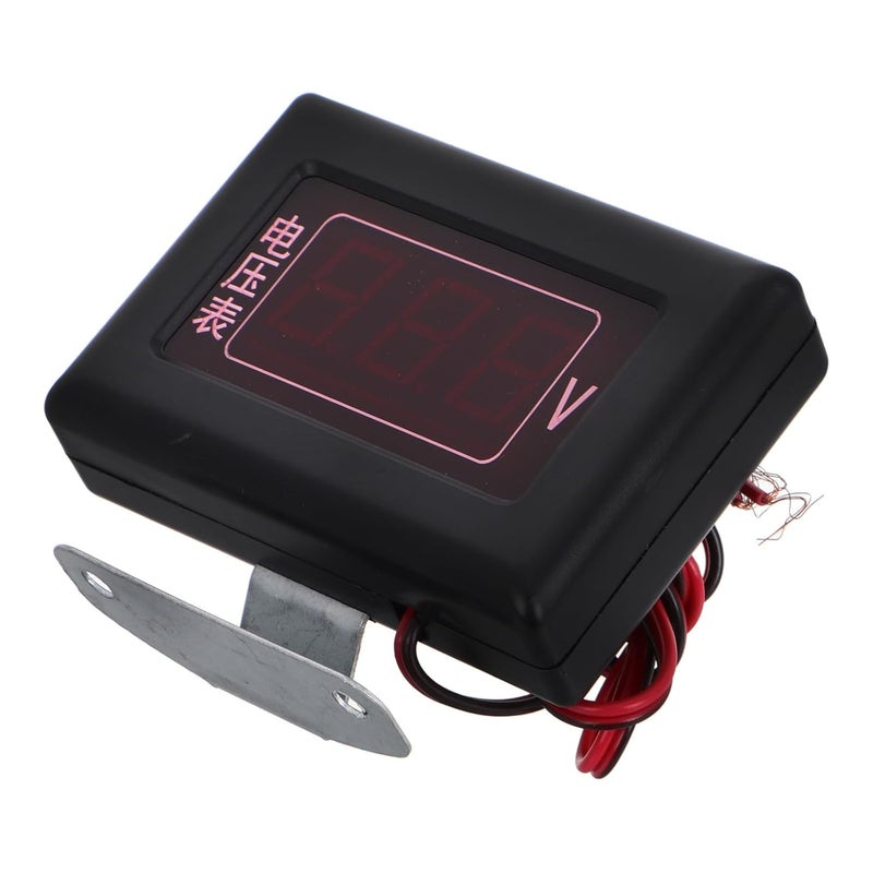 Universal Digital Voltmeter and Waterproof Voltage Meter Gauge 12v 24v for Cars and Trucks Automotive Electrical Replacement Parts - Image 1