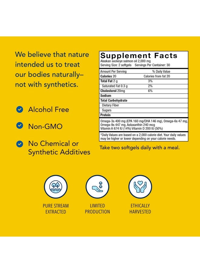 North American Herb & Spice North American Herb and Spice, Polar Power Gel-Capsules, 60-Fish Oil Caps. - Image 4