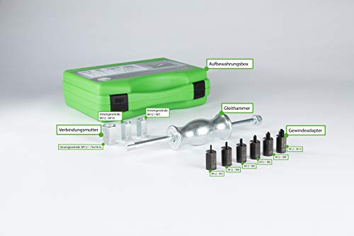 Kukko Ks-22-01 Slide Hammer Set with Adaptors - Image 2