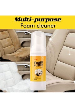 Y&D Multipurpose Foam Cleaner, 2PCS Cleaner for Car and House Lemon Flavor, Seat Upholstery Strong Stain Remover, Cleaning Spray Car, Home, Kitchen (2 X 60ml)  - Image 4