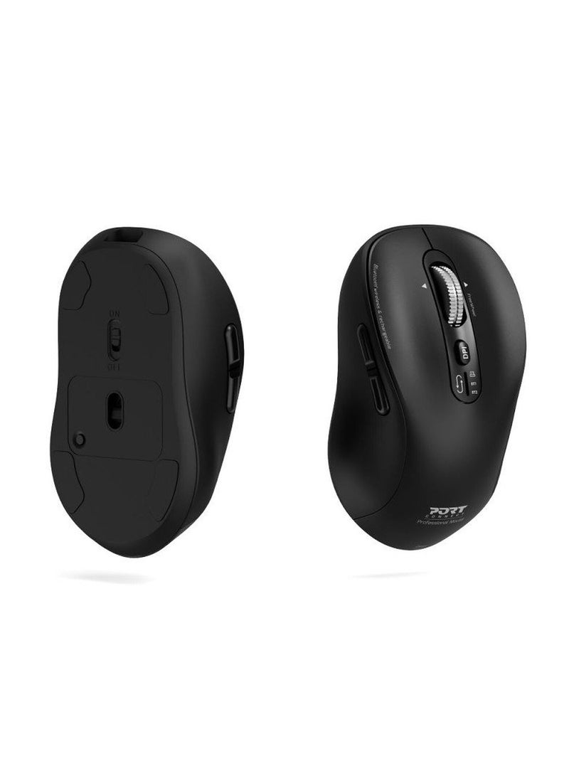 PORT MOUSE EXPERT USB-C RECHARGBLE  WIRELESS & BLUETOOTH 910201 2DIVICES - Image 5