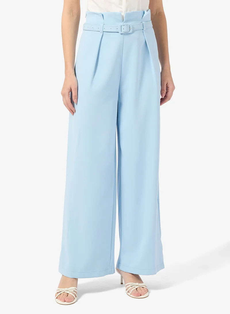 ايلا High Waist Trouser With Front Pleat