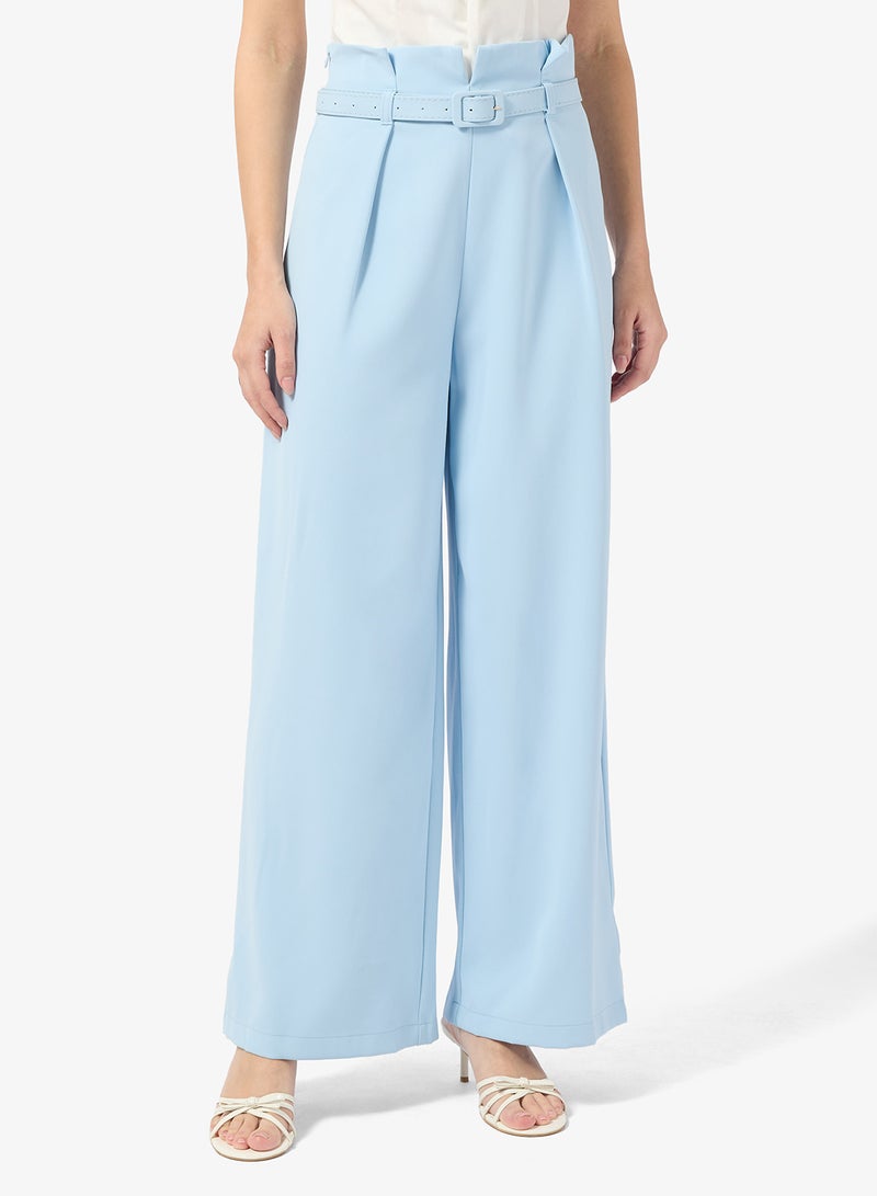 ELLA High Waist Trouser With Front Pleat - Image 1