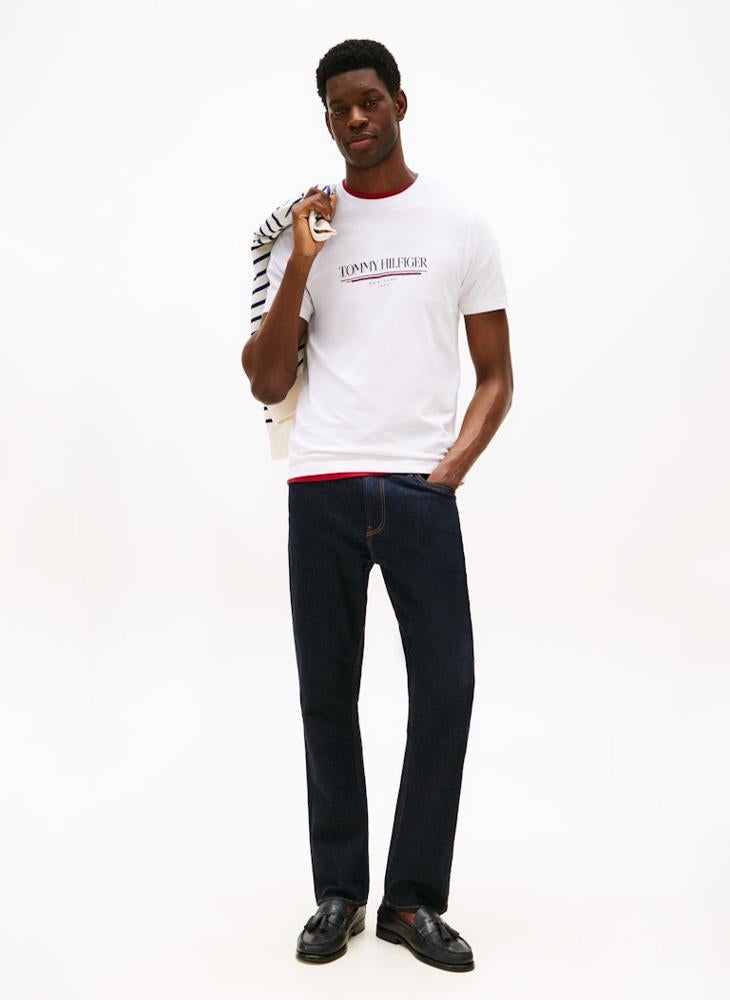 TOMMY HILFIGER Regular Fit Short Sleeve T-Shirt - Image 3