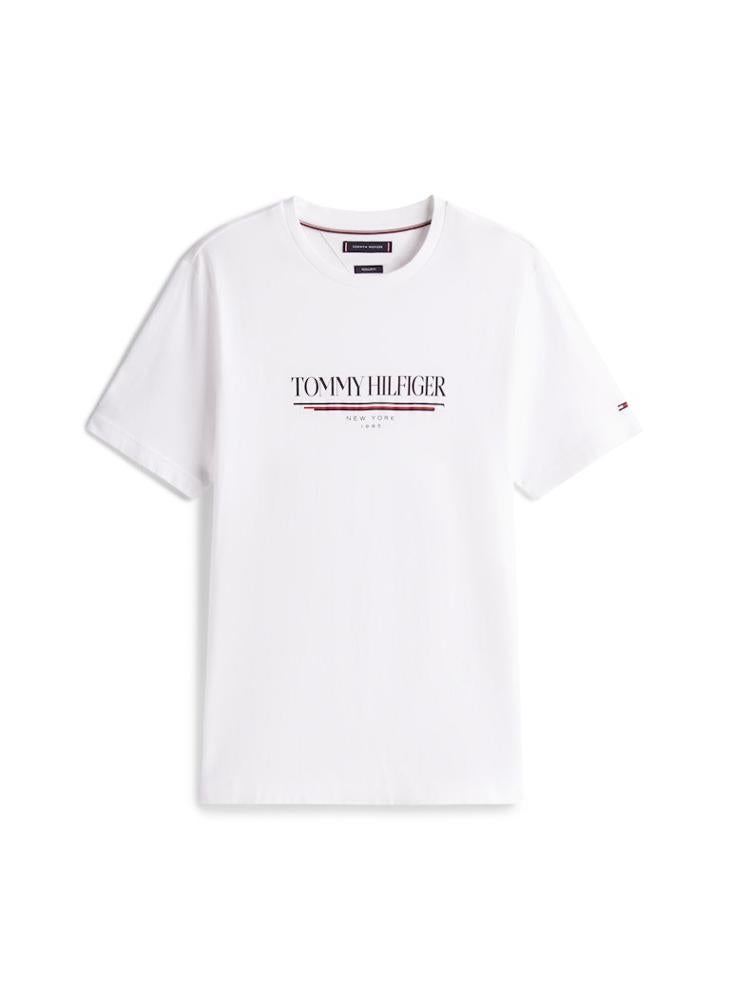 TOMMY HILFIGER Regular Fit Short Sleeve T-Shirt - Image 4
