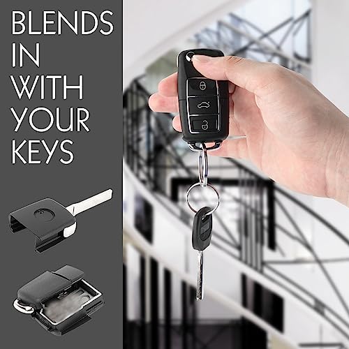 LUEXBOX 2 Pack Remote Fake Car Key Secret Safe, Portable Secret Hidden Pill Container, Diversion Safe Compartment Container to Hide Pills Jewelry or Valuables - Image 4