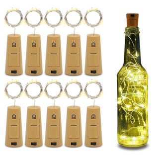 pop colours Wine Bottle String Lights 10 Pack Cork Lights Decorations for Garden Wedding Warm Light LEDs3 Ft - pzsku/ZD973D5CBE8A2F09C1899Z/45/1746638186/ccef4540-eda2-40f7-93c4-829d72b24de0