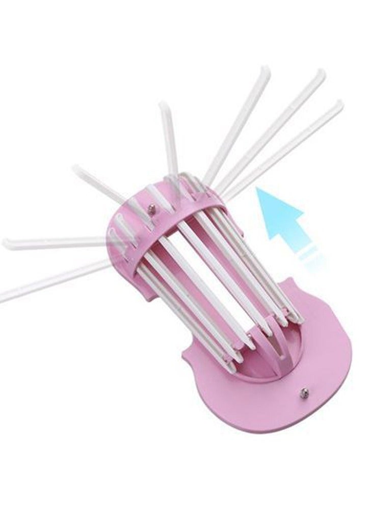 7 in 1 Multifunctional Wall Hanging Hanger, Large Size Pink