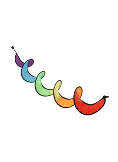 Thoraya Wind Spinner Foldable Colorful Spiral Rainbow Wind Sculpture Spinner Hanging Curly Spinner Yard Garden Decoration  - Image 3