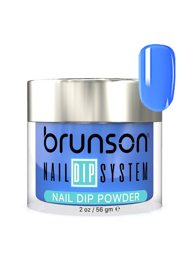 Nail Dip Powder Dip And Buff System Color 56gm, French Nail Art Starter Manicure Salon DIY At Home Odor Free And Long Lasting No Needed Nail Lamp Curing BDK145