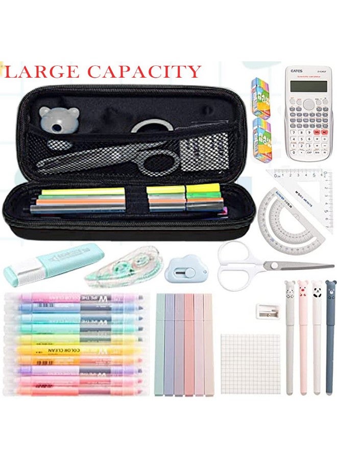 FunBlast Unicorn Pencil Case for Kids - Pencil Pouches for Girls, 3D Hardtop Eva Multipurpose Zipper Pen & Pencil Case, Stationary Organizer for Kids, Birthday Return Gift for Kids - Multicolor - Image 3