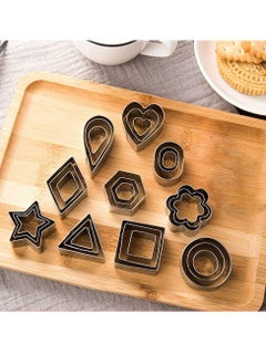 Oasisgalore Mini Cookie Cutter Shapes Set - 30 Small Molds to Cut Out Pastry Dough, Pie Crust & Fruit  - Image 5