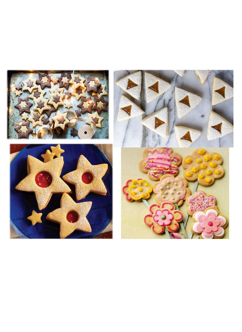 Oasisgalore - Mini Cookie Cutter Shapes Set - 30 Small Molds to Cut Out Pastry Dough, Pie Crust & Fruit - Image 1