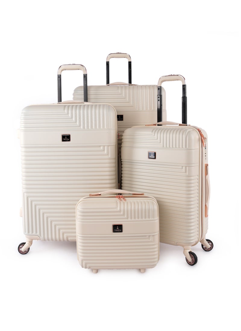 Track - Hardside 4 Piece Luggage Trolley Set - Image 1