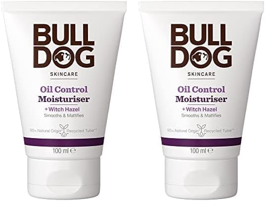 Bulldog Skincare Oil Control Moisturiser 100ml Moisturiser for Men For Oily Skin - Image 1